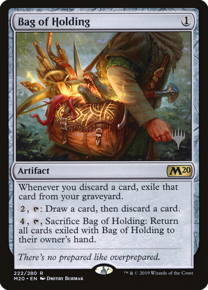 Bag of Holding (Promo Pack) [Core Set 2020 Promos] | Play N Trade Winnipeg