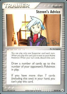 Steven's Advice (92/101) (Blaziken Tech - Chris Fulop) [World Championships 2004] | Play N Trade Winnipeg