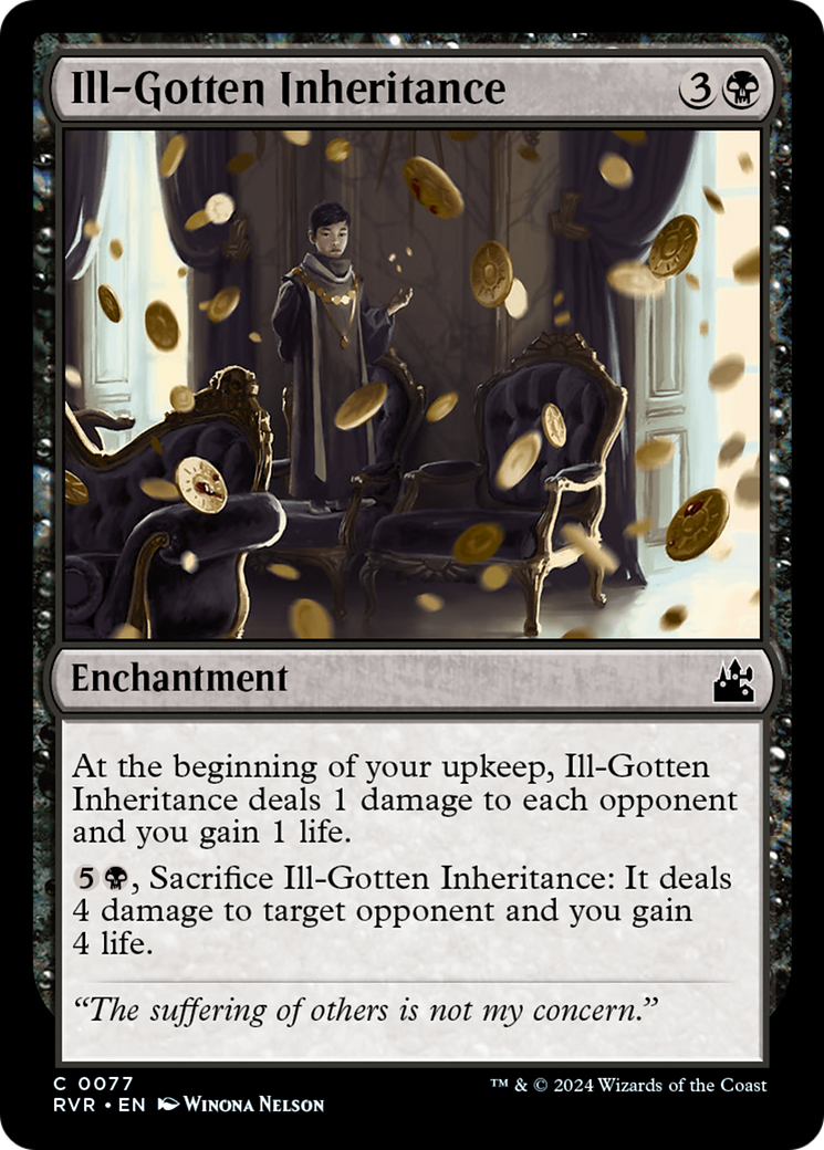 Ill-Gotten Inheritance [Ravnica Remastered] | Play N Trade Winnipeg