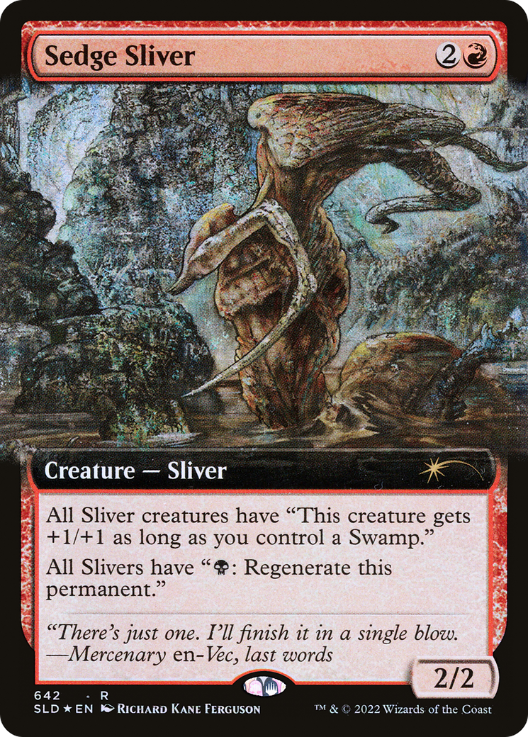 Sedge Sliver (Extended Art) [Secret Lair Drop Promos] | Play N Trade Winnipeg