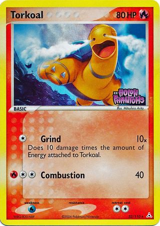 Torkoal (33/110) (Stamped) [EX: Holon Phantoms] | Play N Trade Winnipeg