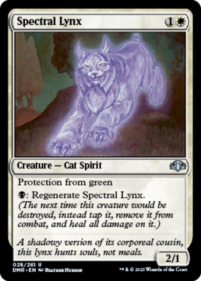 Spectral Lynx [Dominaria Remastered] | Play N Trade Winnipeg
