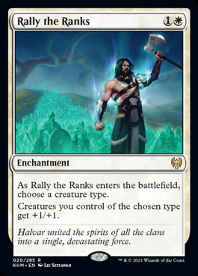 Rally the Ranks [Kaldheim] | Play N Trade Winnipeg