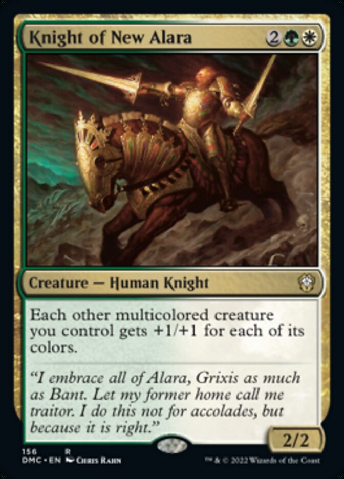 Knight of New Alara [Dominaria United Commander] | Play N Trade Winnipeg