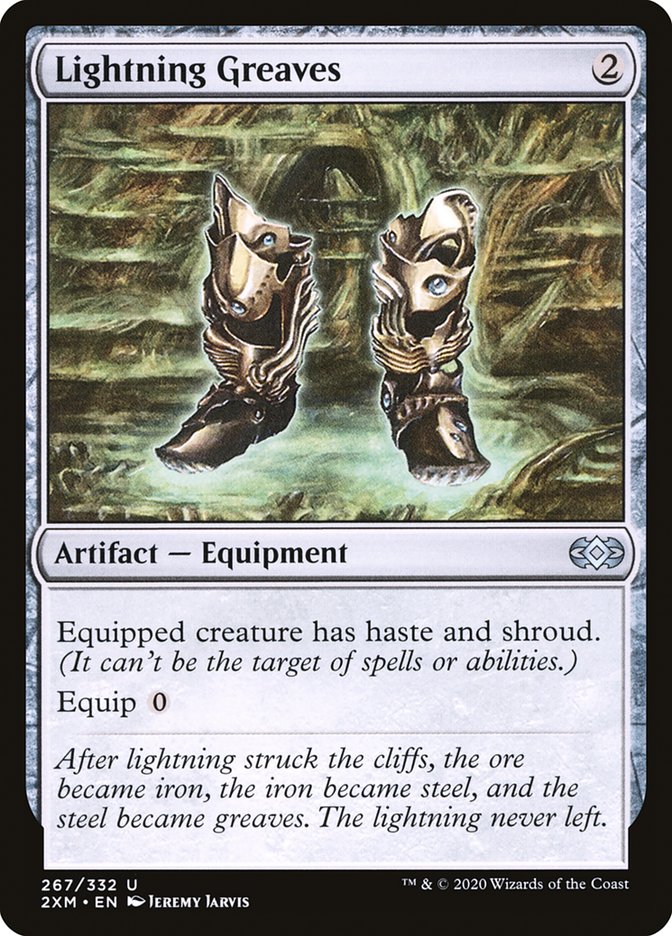 Lightning Greaves [Double Masters] | Play N Trade Winnipeg