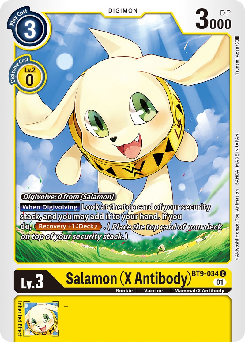 Salamon (X Antibody) [BT9-034] [X Record] | Play N Trade Winnipeg