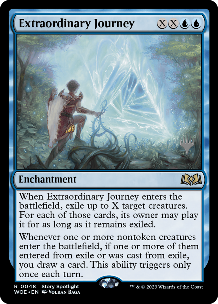 Extraordinary Journey (Promo Pack) [Wilds of Eldraine Promos] | Play N Trade Winnipeg