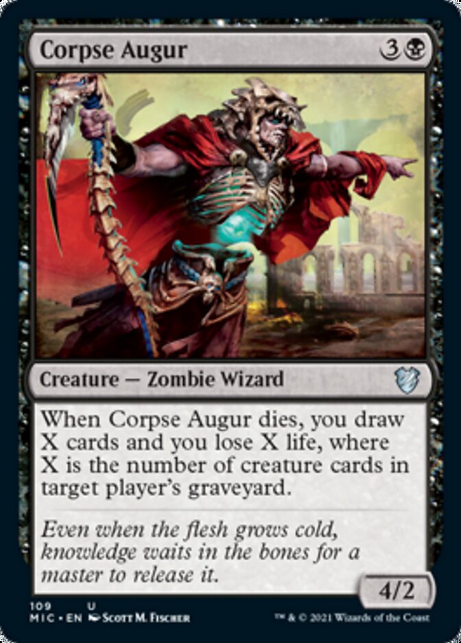 Corpse Augur [Innistrad: Midnight Hunt Commander] | Play N Trade Winnipeg