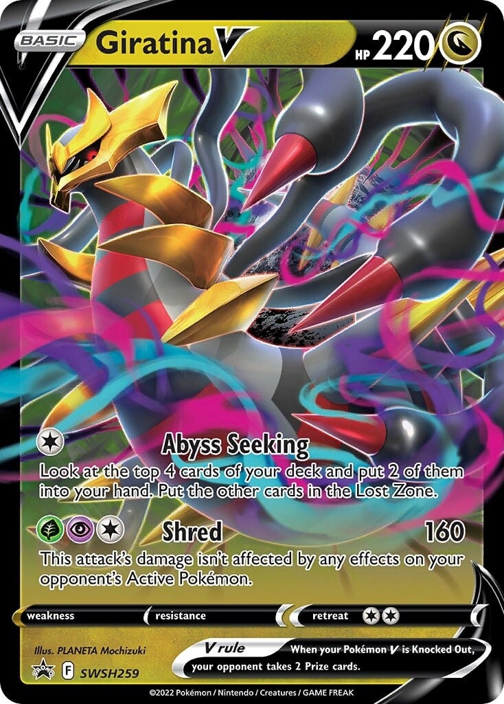 Giratina V (SWSH259) [Sword & Shield: Black Star Promos] | Play N Trade Winnipeg