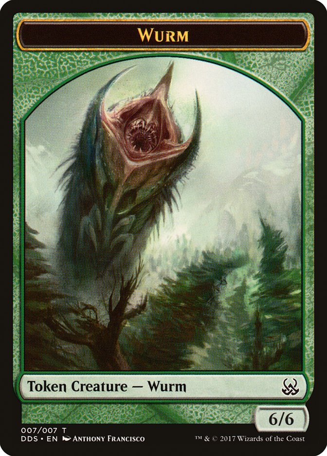 Wurm [Duel Decks: Mind vs. Might Tokens] | Play N Trade Winnipeg