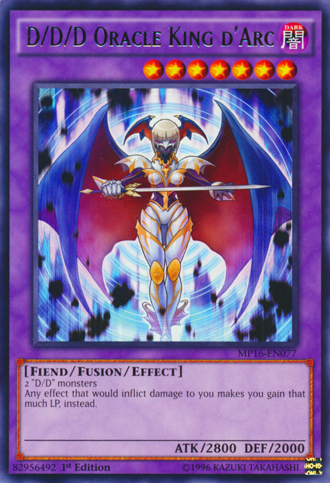 D/D/D Oracle King d'Arc [MP16-EN077] Rare | Play N Trade Winnipeg
