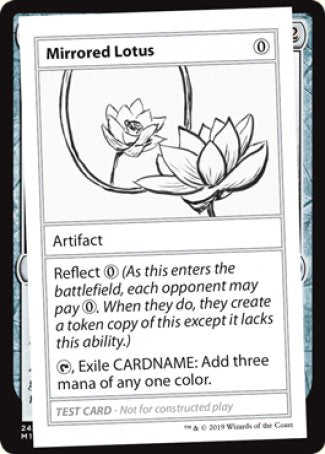 Mirrored Lotus (2021 Edition) [Mystery Booster Playtest Cards] | Play N Trade Winnipeg