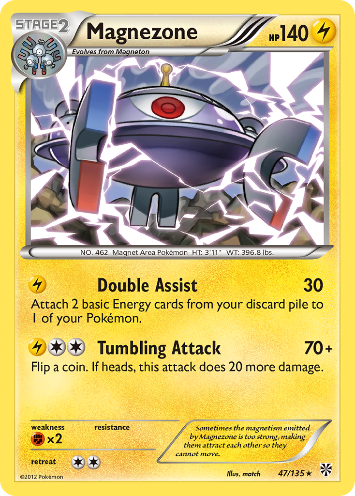 Magnezone (47/135) [Black & White: Plasma Storm] | Play N Trade Winnipeg