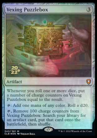 Vexing Puzzlebox [Commander Legends: Battle for Baldur's Gate Prerelease Promos] | Play N Trade Winnipeg