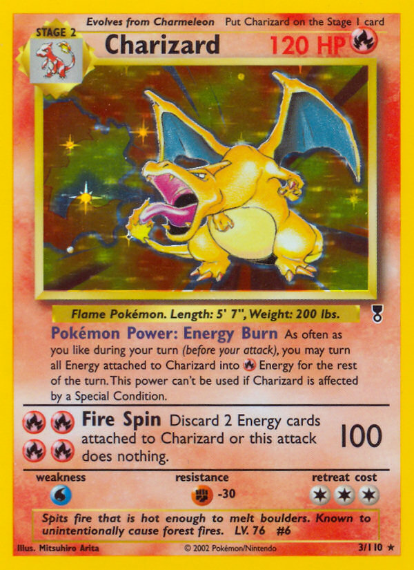 Charizard (3/110) (Theme Deck Exclusive) [Legendary Collection] | Play N Trade Winnipeg