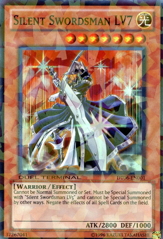 Silent Swordsman LV7 [DT06-EN001] Super Rare | Play N Trade Winnipeg