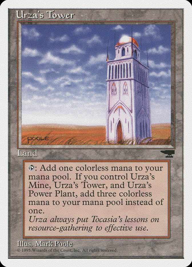 Urza's Tower (Plains) [Chronicles] | Play N Trade Winnipeg