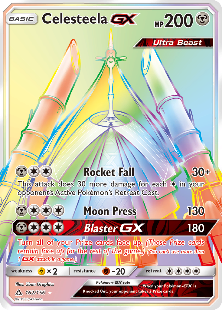 Celesteela GX (162/156) [Sun & Moon: Ultra Prism] | Play N Trade Winnipeg