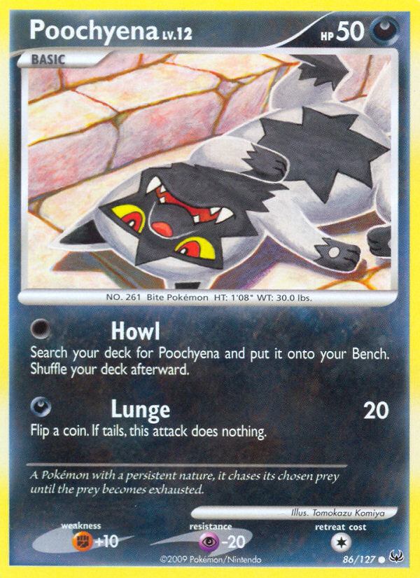 Poochyena (86/127) [Platinum: Base Set] | Play N Trade Winnipeg