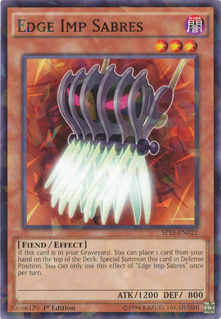 Edge Imp Sabres [SP15-EN022] Shatterfoil Rare | Play N Trade Winnipeg