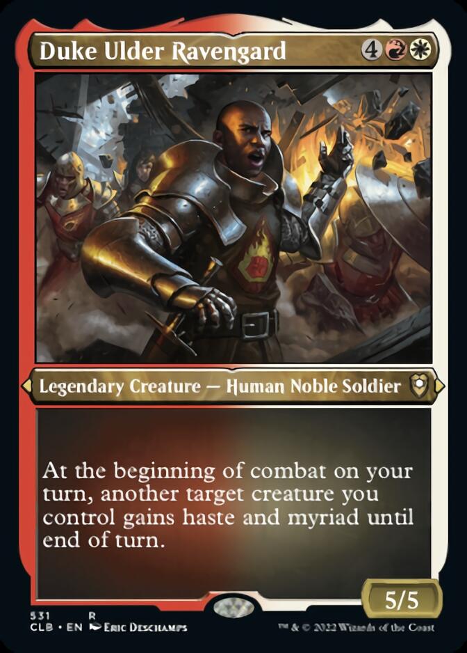 Duke Ulder Ravengard (Foil Etched) [Commander Legends: Battle for Baldur's Gate] | Play N Trade Winnipeg