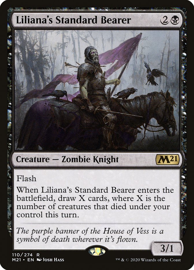 Liliana's Standard Bearer [Core Set 2021] | Play N Trade Winnipeg