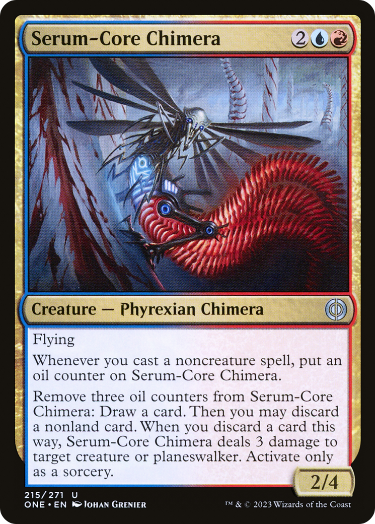 Serum-Core Chimera [Phyrexia: All Will Be One] | Play N Trade Winnipeg