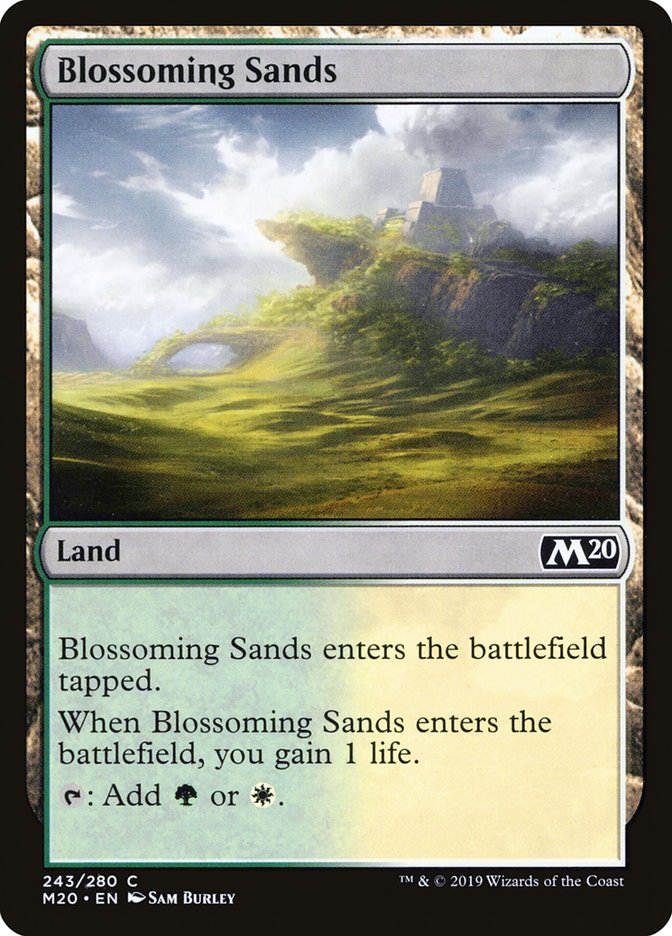 Blossoming Sands [Core Set 2020] | Play N Trade Winnipeg