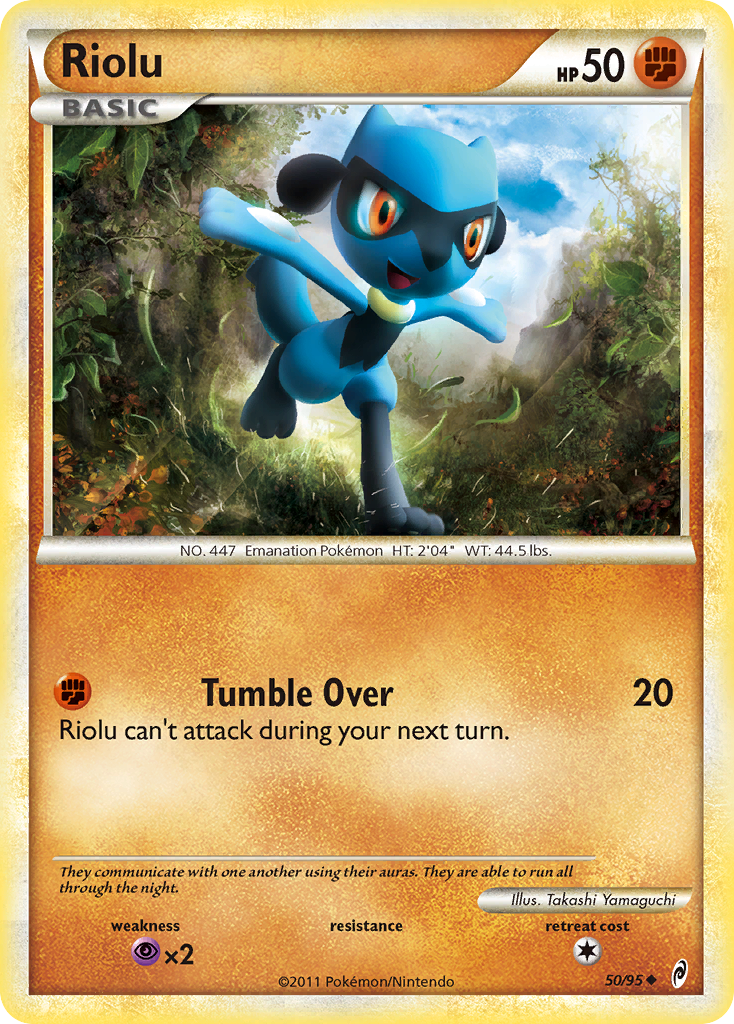 Riolu (50/95) [HeartGold & SoulSilver: Call of Legends] | Play N Trade Winnipeg