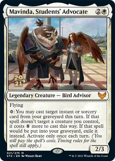 Mavinda, Students' Advocate [Strixhaven: School of Mages Prerelease Promos] | Play N Trade Winnipeg