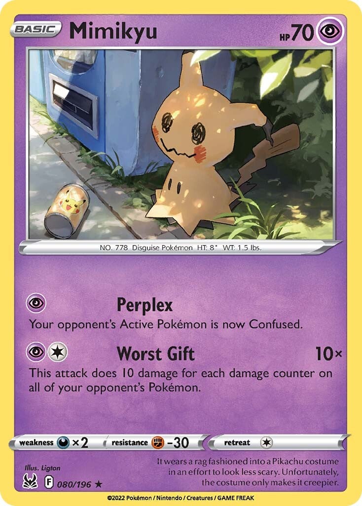 Mimikyu (080/196) [Sword & Shield: Lost Origin] | Play N Trade Winnipeg