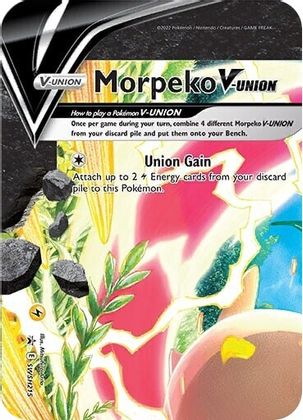 Morpeko V-UNION (SWSH215) [Sword & Shield: Black Star Promos] | Play N Trade Winnipeg