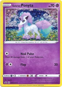 Galarian Ponyta (SWSH013) (General Mills Promo) [Sword & Shield: Black Star Promos] | Play N Trade Winnipeg