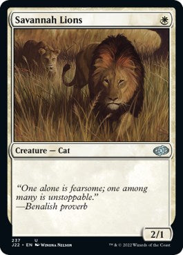 Savannah Lions [Jumpstart 2022] | Play N Trade Winnipeg