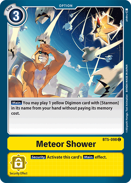 Meteor Shower [BT5-098] [Battle of Omni] | Play N Trade Winnipeg