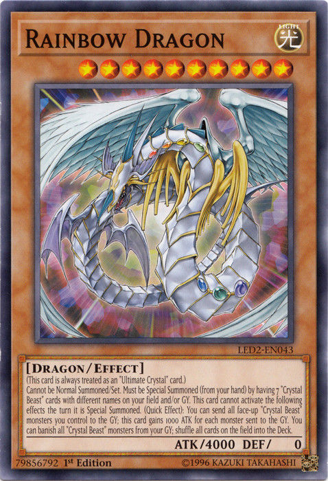 Rainbow Dragon [LED2-EN043] Common | Play N Trade Winnipeg