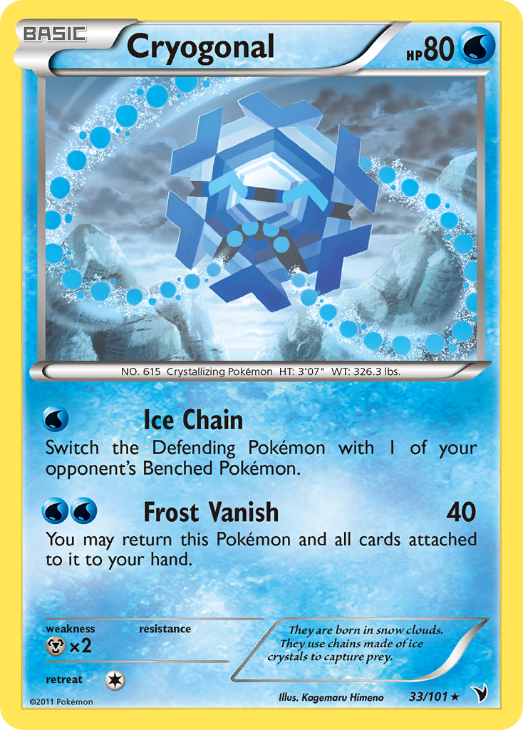 Cryogonal (33/101) [Black & White: Noble Victories] | Play N Trade Winnipeg