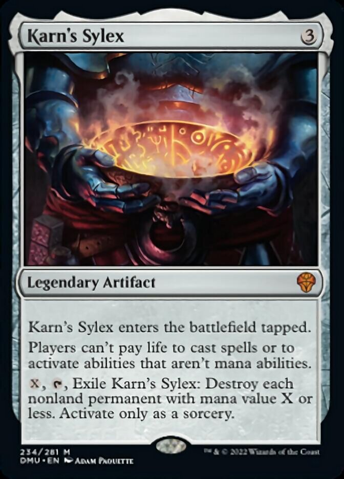 Karn's Sylex [Dominaria United] | Play N Trade Winnipeg