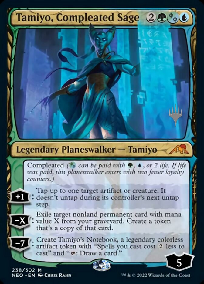 Tamiyo, Compleated Sage (Promo Pack) [Kamigawa: Neon Dynasty Promos] | Play N Trade Winnipeg