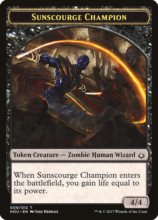 Sunscourge Champion [Hour of Devastation Tokens] | Play N Trade Winnipeg