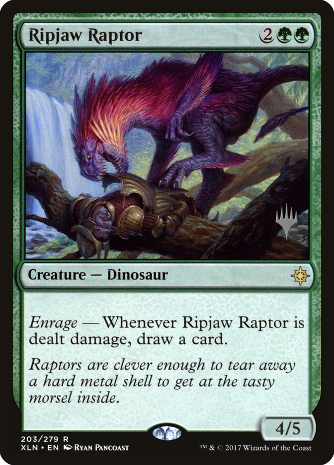 Ripjaw Raptor (Promo Pack) [Ixalan Promos] | Play N Trade Winnipeg