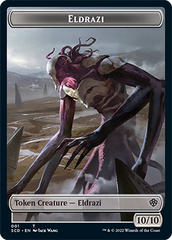 Eldrazi // Soldier Double-Sided Token [Starter Commander Decks] | Play N Trade Winnipeg