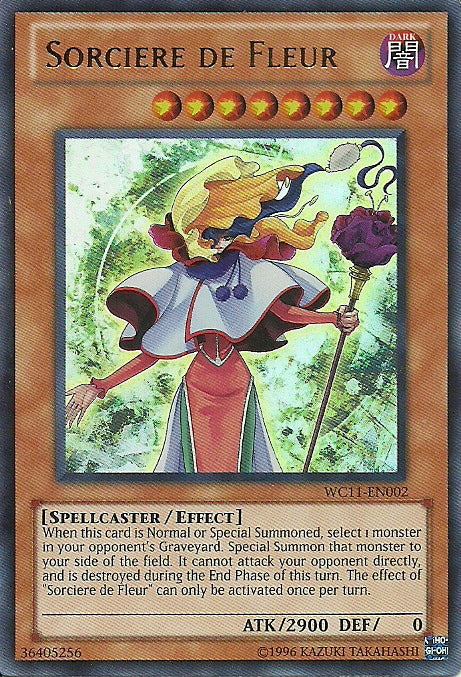 Sorciere de Fleur [WC11-EN002] Ultra Rare | Play N Trade Winnipeg