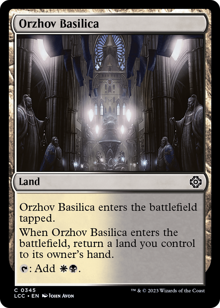 Orzhov Basilica [The Lost Caverns of Ixalan Commander] | Play N Trade Winnipeg