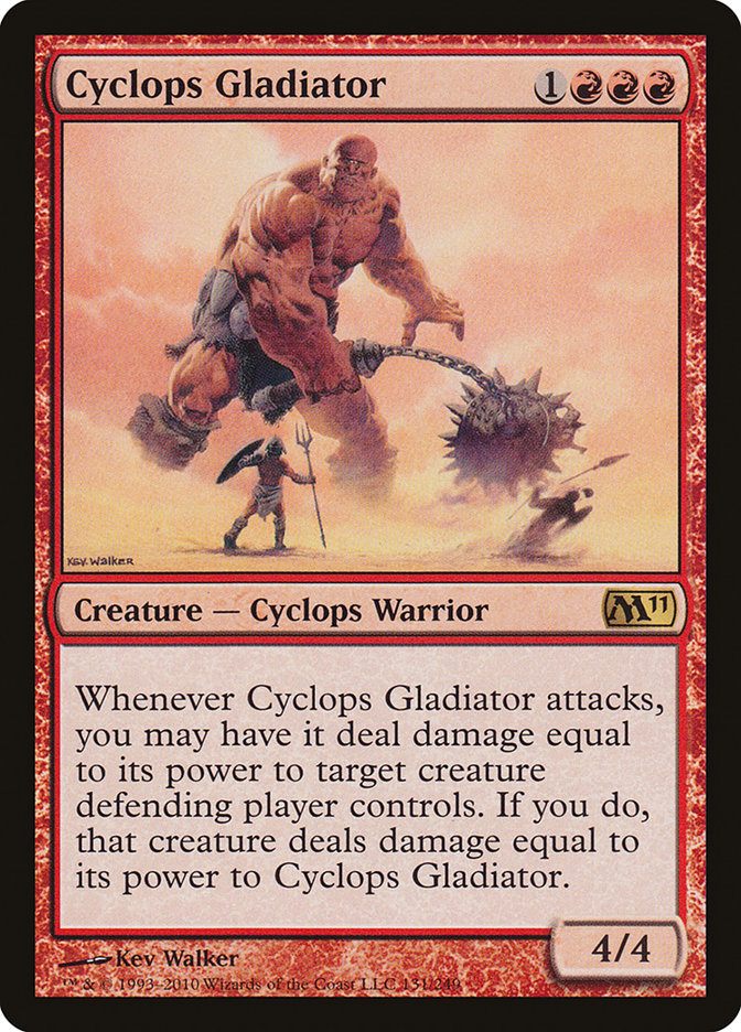 Cyclops Gladiator [Magic 2011] | Play N Trade Winnipeg