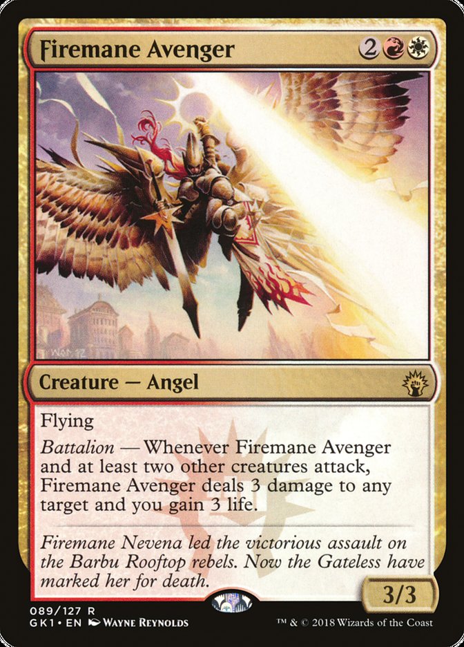 Firemane Avenger [Guilds of Ravnica Guild Kit] | Play N Trade Winnipeg