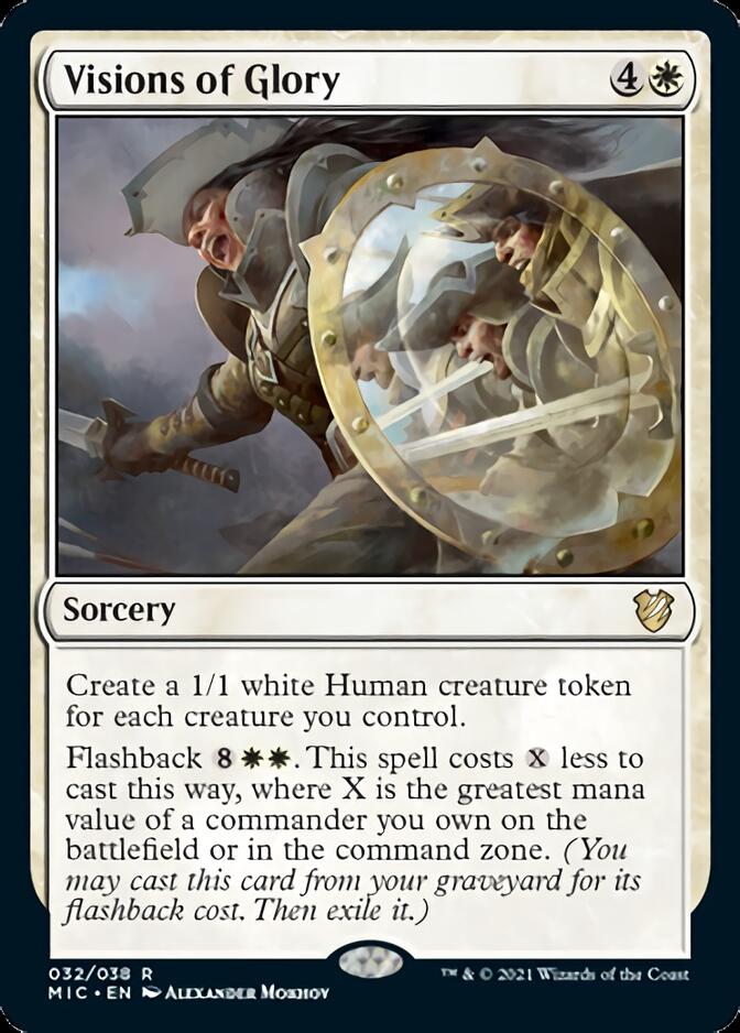 Visions of Glory [Innistrad: Midnight Hunt Commander] | Play N Trade Winnipeg