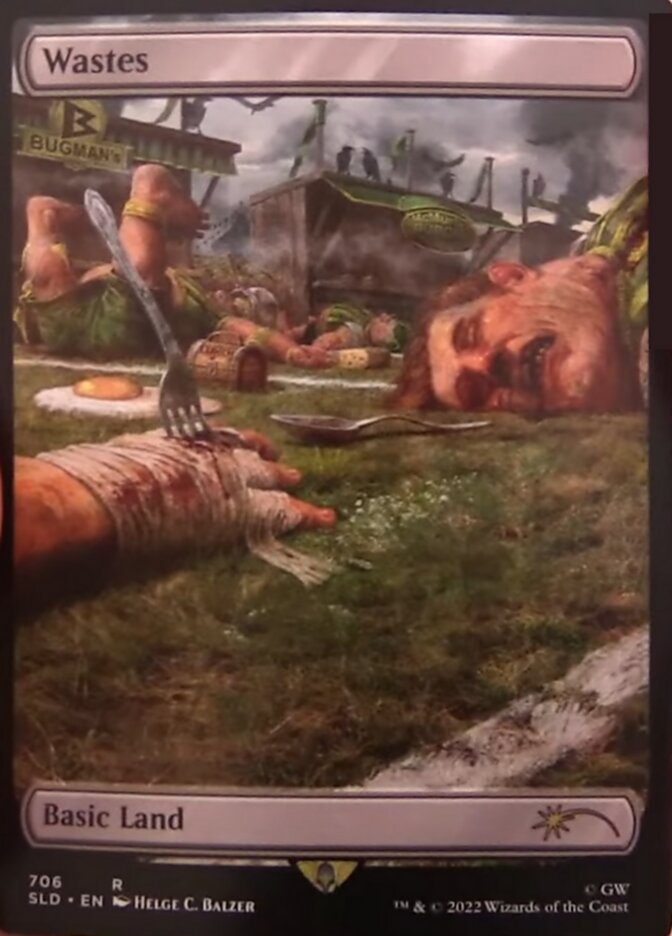 Wastes (706) (Extended Art) [Secret Lair Drop Promos] | Play N Trade Winnipeg