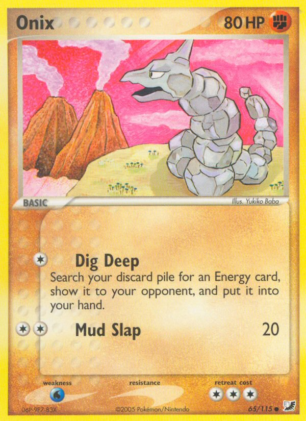 Onix (65/115) [EX: Unseen Forces] | Play N Trade Winnipeg