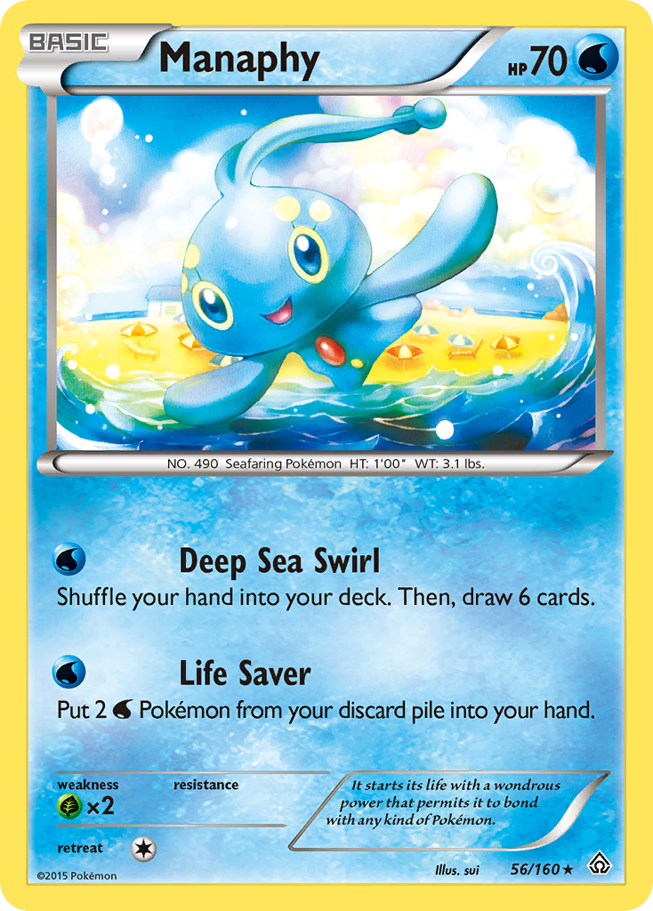 Manaphy (56/160) [XY: Primal Clash] | Play N Trade Winnipeg